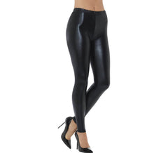 Leggings Métallisé Noir pour femme