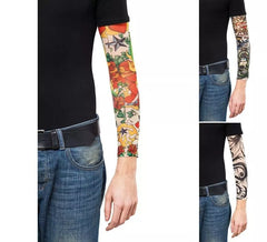 Manche avec Tatouages modèles assortis