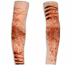 Manches de blessure zombie
