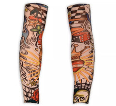 Manches de tatouage à l'encre de Miami