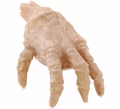 Main de cadavre avec lumière et mouvement