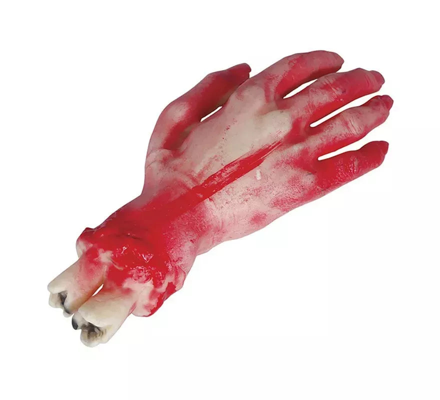Translation missing: fr.Mano con sangre látex de 25 cm
