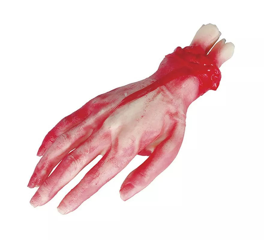 Translation missing: fr.Mano con sangre látex de 25 cm