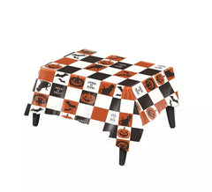 Nappe citrouille texturée, réutilisable et imperméable 120x180 cm