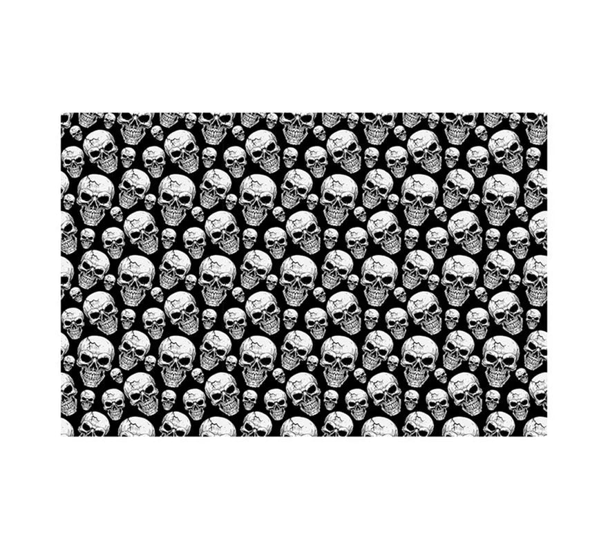 Translation missing: fr.Mantel de Calaveras Temibles de 137x274 cm