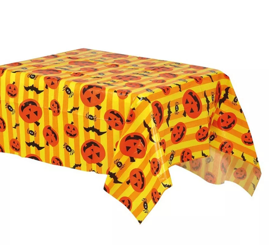 Translation missing: fr.Mantel de Halloween con Calabazas de 130x175 cm