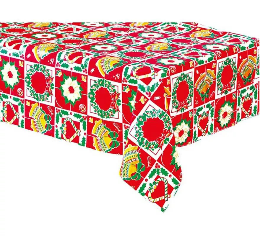 Translation missing: fr.Mantel de Navidad de Plástico 178 X 132 cm