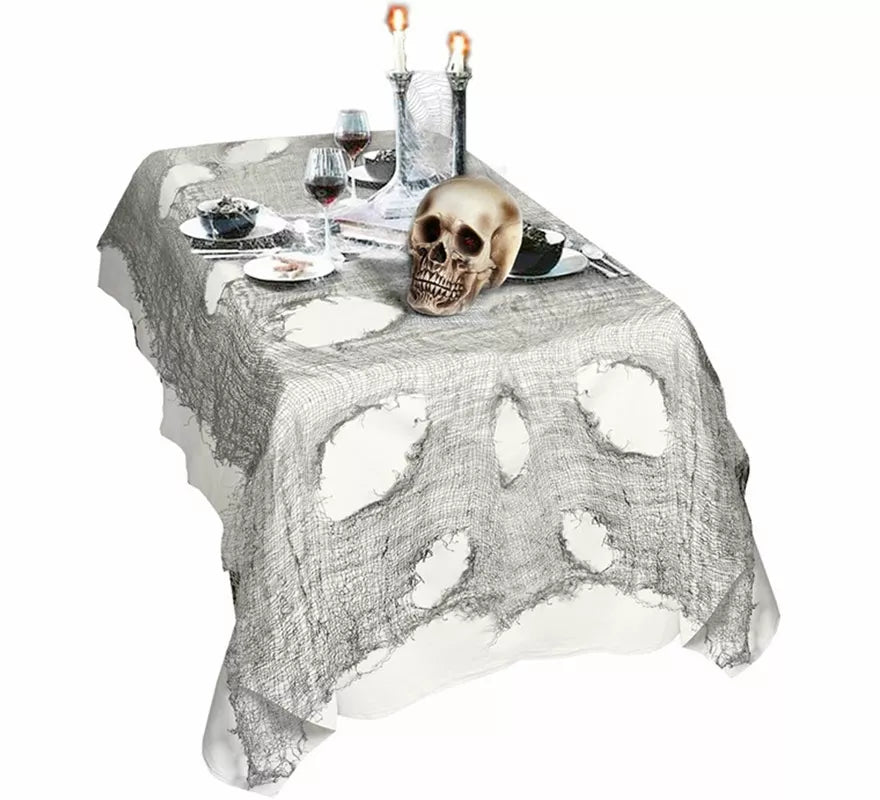 Translation missing: fr.Mantel Decorativo gris para Halloween de 60x300 cm