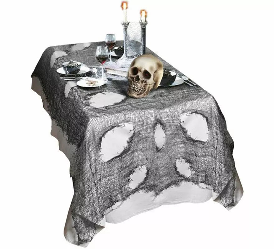 Translation missing: fr.Mantel Decorativo negro para Halloween de 60x300 cm