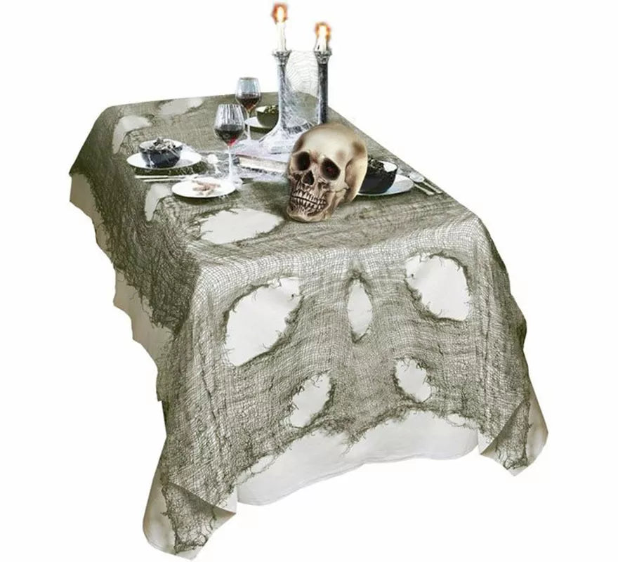 Translation missing: fr.Mantel Decorativo verde para Halloween de 60x300 cm