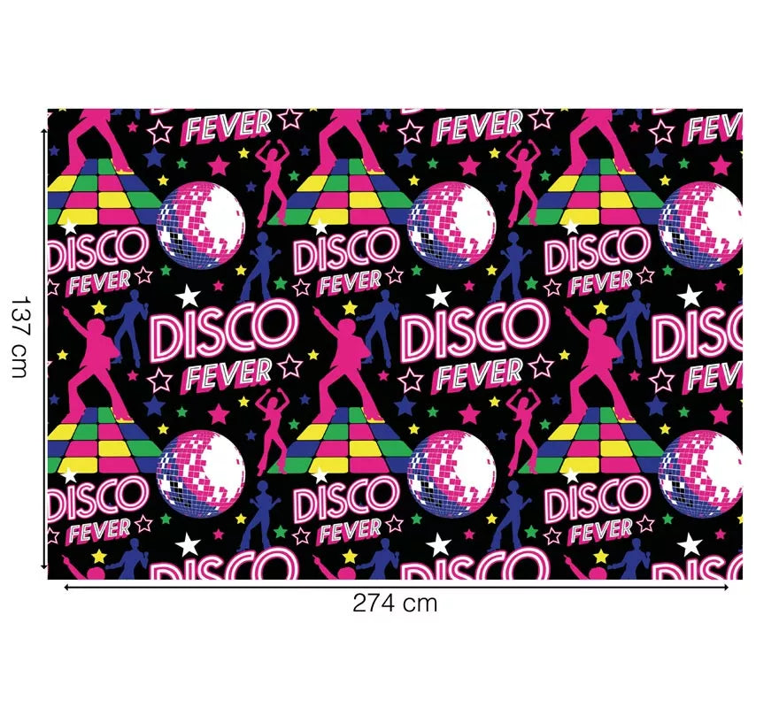 Translation missing: fr.Mantel Disco Fever púrpura de 137x274 cm