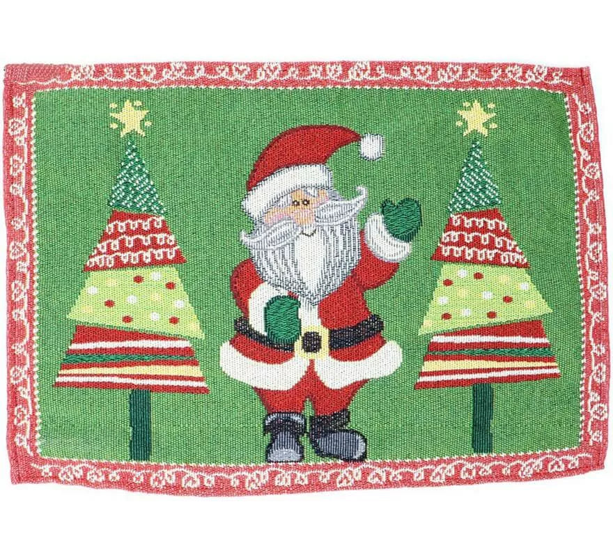 Translation missing: fr.Mantel Individual de Papá Noel 48x33 cm