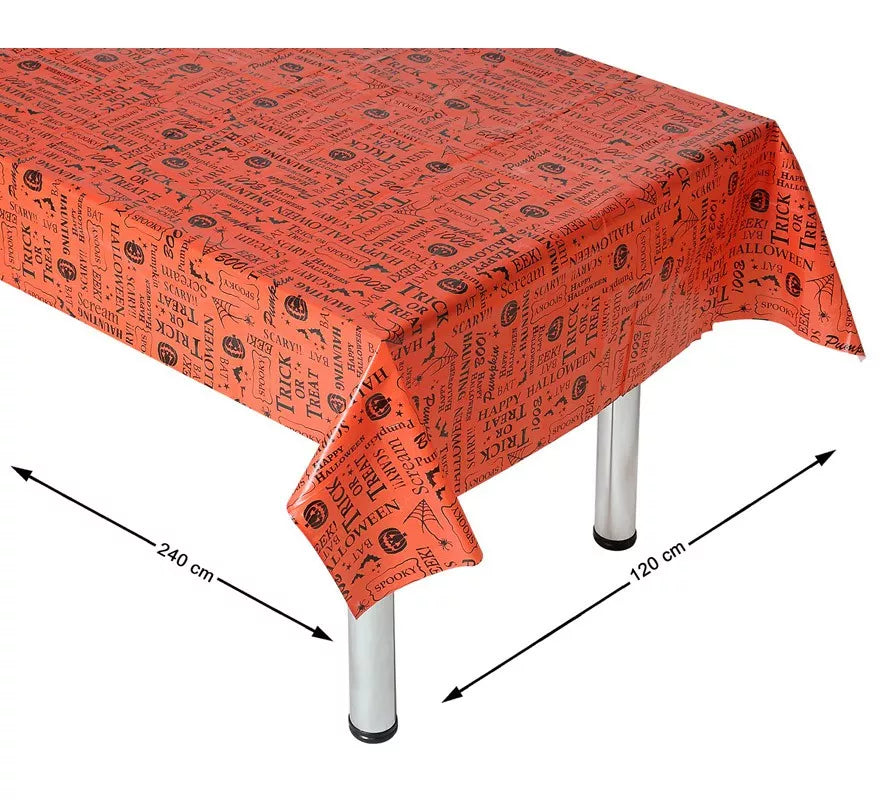 Translation missing: fr.Mantel Naranja de Calabazas de 120X240 cm