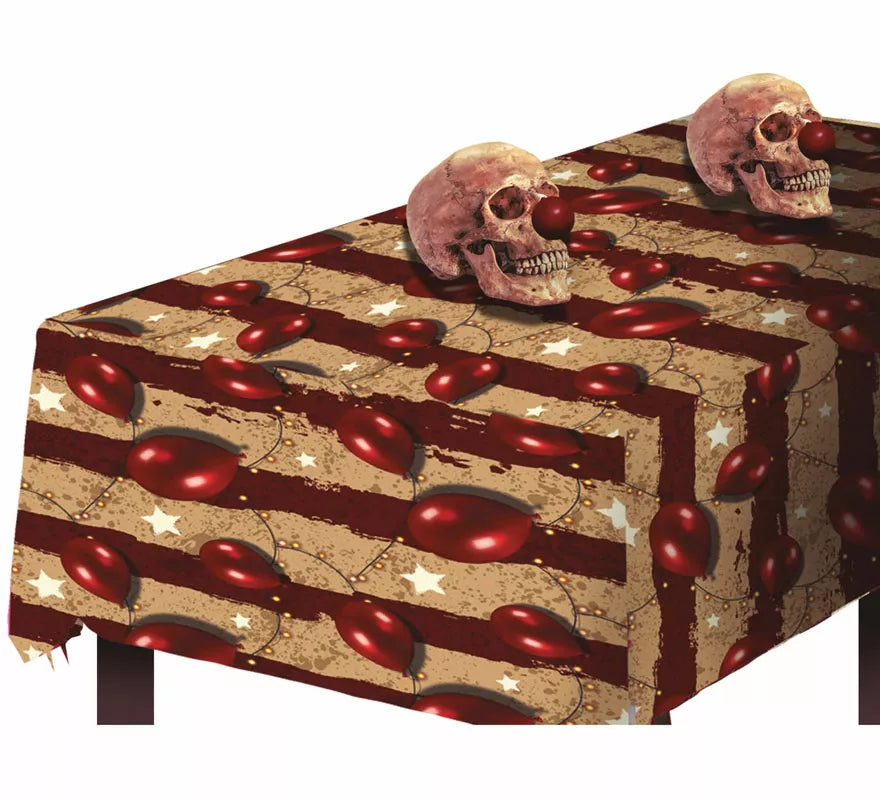 Translation missing: fr.Mantel Payaso Calavera de 137X274 cm