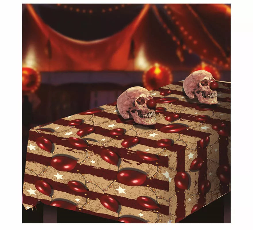 Translation missing: fr.Mantel Payaso Calavera de 137X274 cm