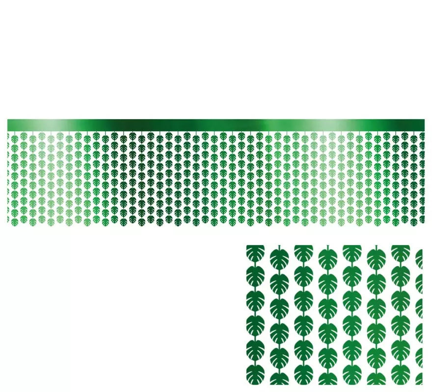 Translation missing: fr.Mantel Tinsel Hoja verde de 400x70 cm