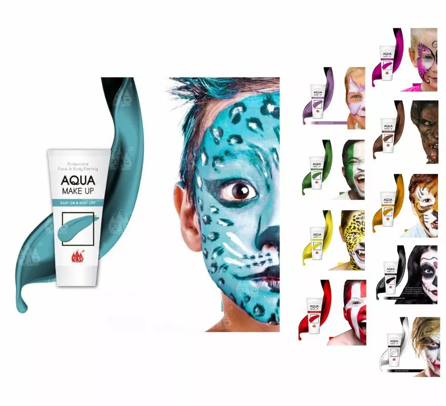 Translation missing: fr.Maquillaje al agua Aqua Make up en varios colores