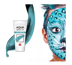 Maquillage à l'eau Aqua Maquillage de différentes couleurs