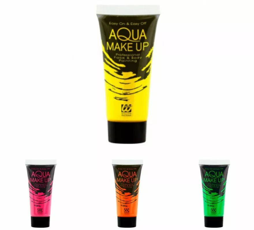 Translation missing: fr.Maquillaje al Agua Neón en Tubo 30 ml en varios colores