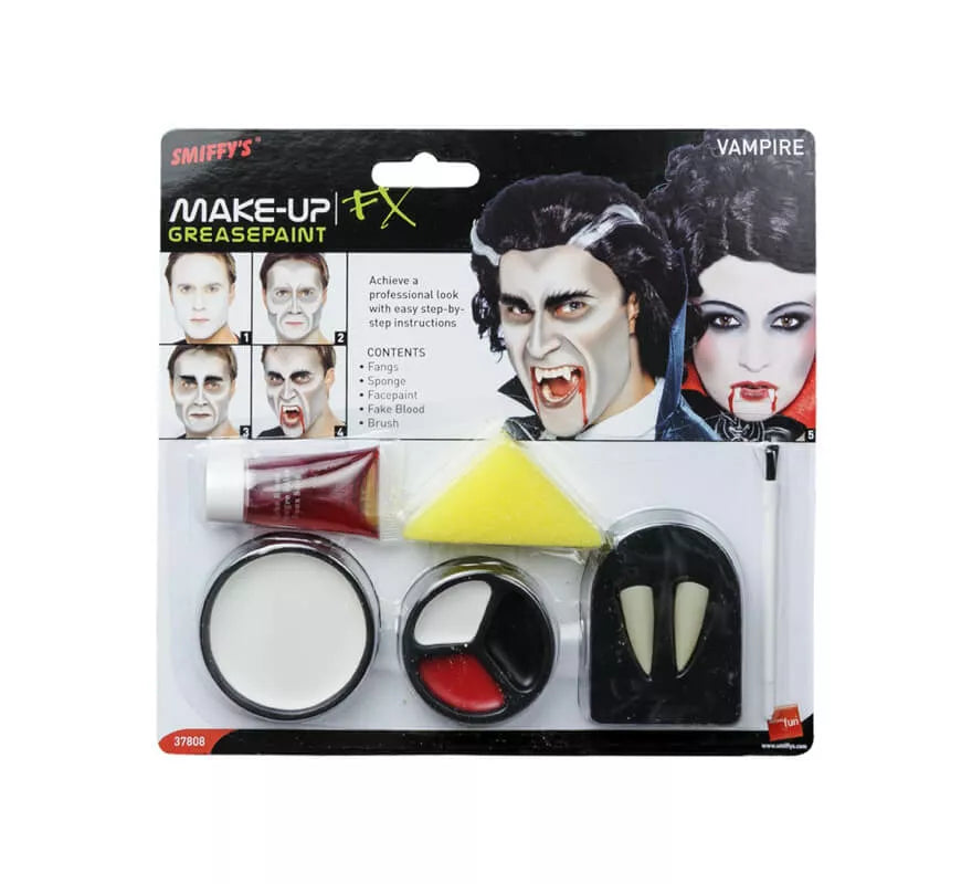 Translation missing: fr.Maquillaje de Vampiro: Colmillos, Esponja, Pintura y Sangre