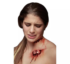 Maquillage FXs de Clavicule Cassée en Latex