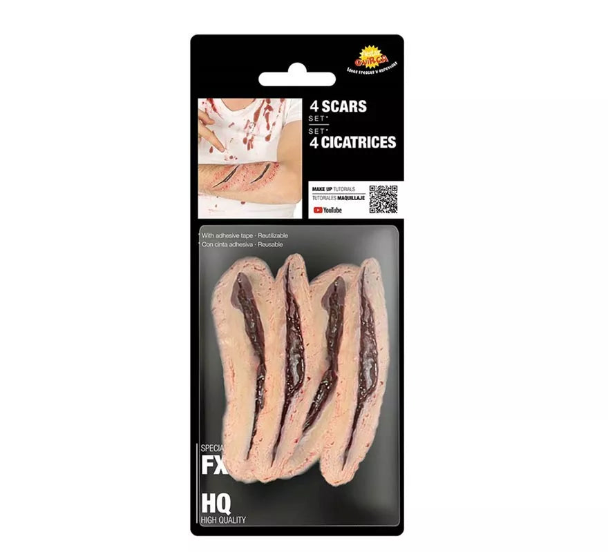 Translation missing: fr.Maquillaje FXs de 2 Cicatrices