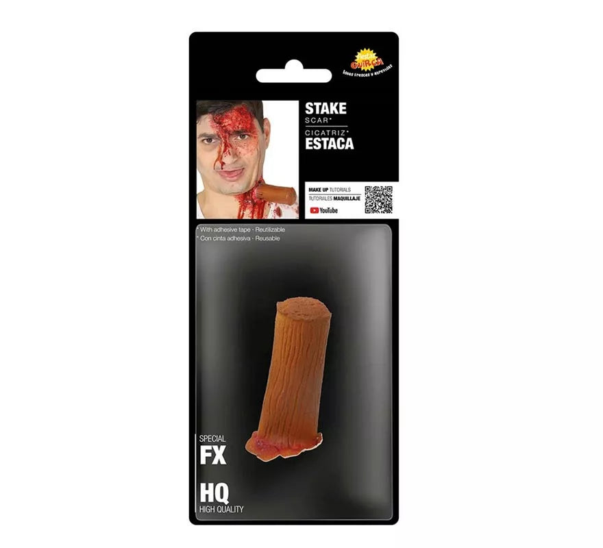 Translation missing: fr.Maquillaje FXs de Cicatriz con Estaca Clavada