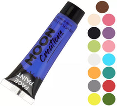 Maquillage visage et corps 12 ml de différentes couleurs
