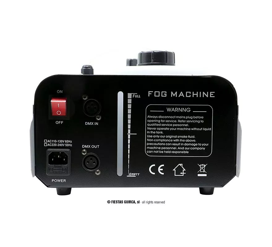 Translation missing: fr.Máquina de Humo con luz y mando de 1500 w