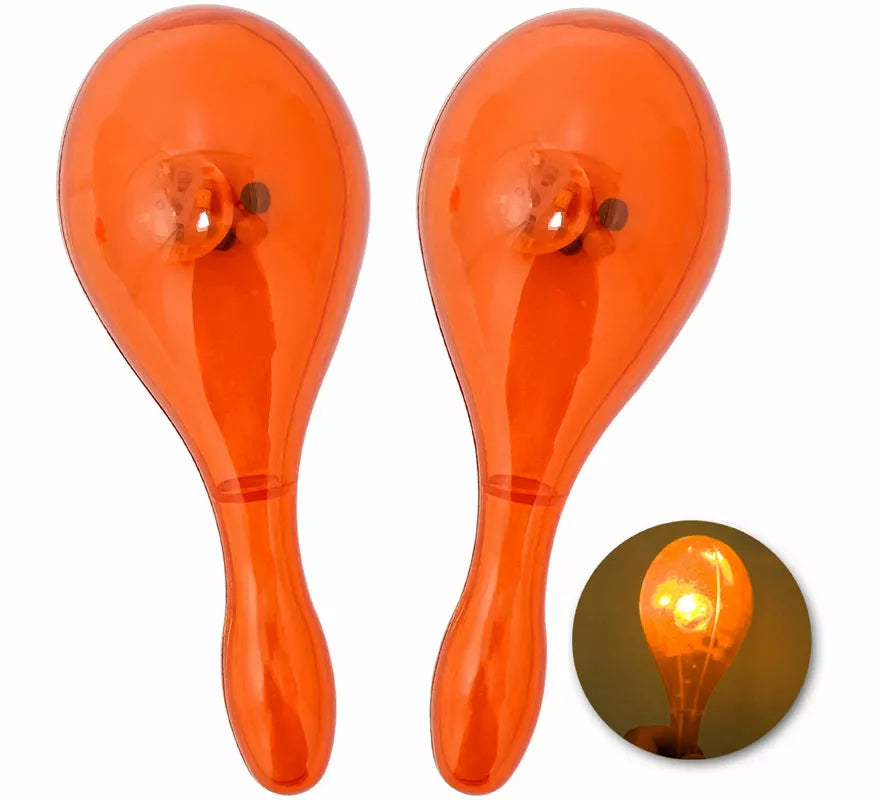 Translation missing: fr.Maracas con Luz de 16x7 cm en varios colores