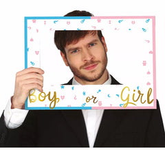 Cadre Photocall 'Garçon ou Fille'