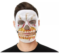 Masque de crâne blanc