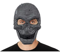 Masque de crâne avec diamant