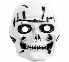Masque de crâne en plastique