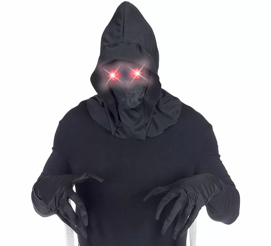 Translation missing: fr.Máscara Cara Invisible con Capucha y Ojos Luminosos en varios colores