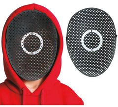 Masque circulaire en PVC pour enfants, Squid Game Minion