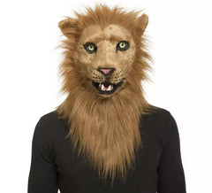 Masque de Lion avec Mâchoire Mobile