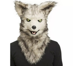 Masque de Loup avec Mâchoire Mobile