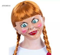 Masque Annabelle en plastique adulte