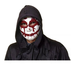 Masque d'assassin sanglant souriant