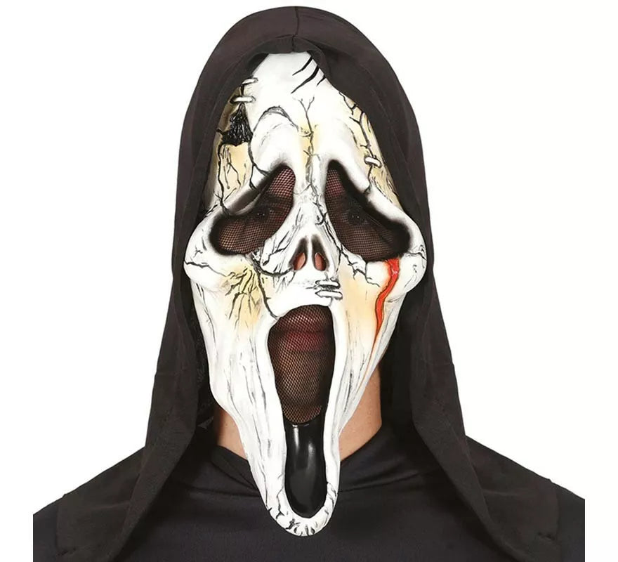 Translation missing: fr.Máscara de Asesino con Capucha Látex