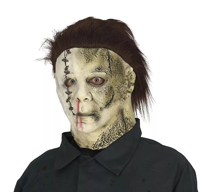 Translation missing: fr.Máscara de Asesino Halloween con cicatrices de látex