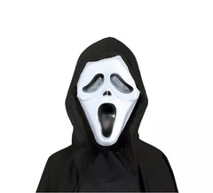 Masque tueur surpris avec capuche pour enfants