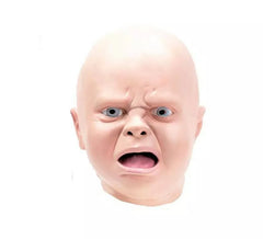 Masque pleurnichard en latex pour bébé