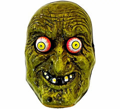 Masque de sorcière aux yeux globuleux