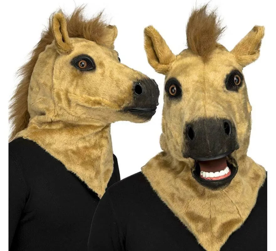 Translation missing: es.Máscara de Caballo con movimiento de mandíbula