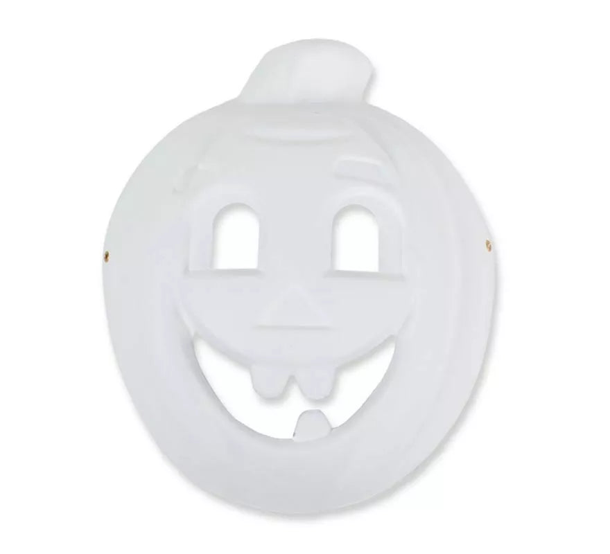 Translation missing: fr.Máscara de Calabaza blanca de papel