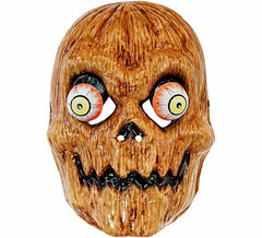 Masque de citrouille effrayant avec des yeux mobiles