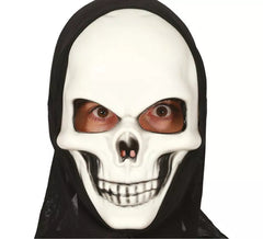 Masque crâne avec capuche