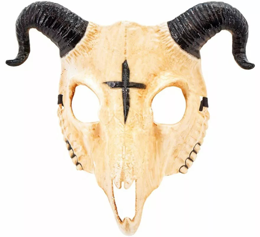 Máscara de Calavera de Carnero Satánico